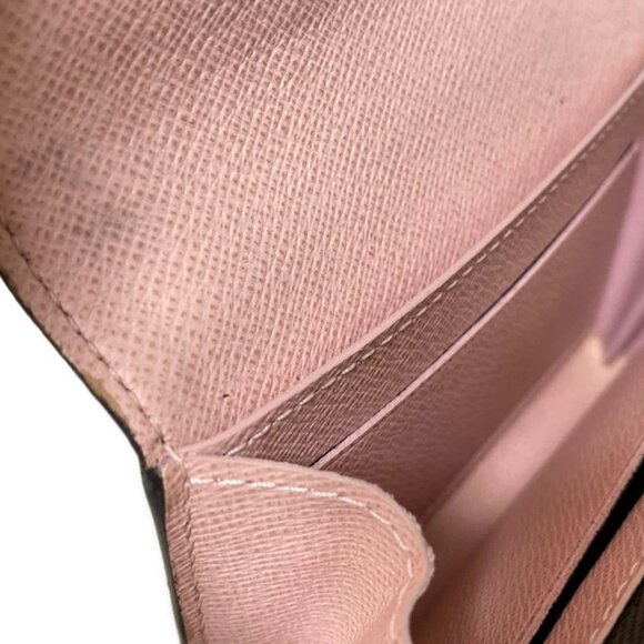 LOUIS VUITTON Porte Monnaie Rosalie Rose Ballerine Monogram 311-051925 - Picture 7 of 9